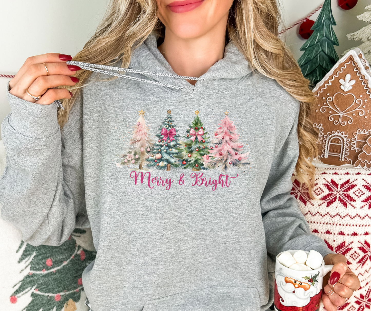 Merry and Bright Festive Trees