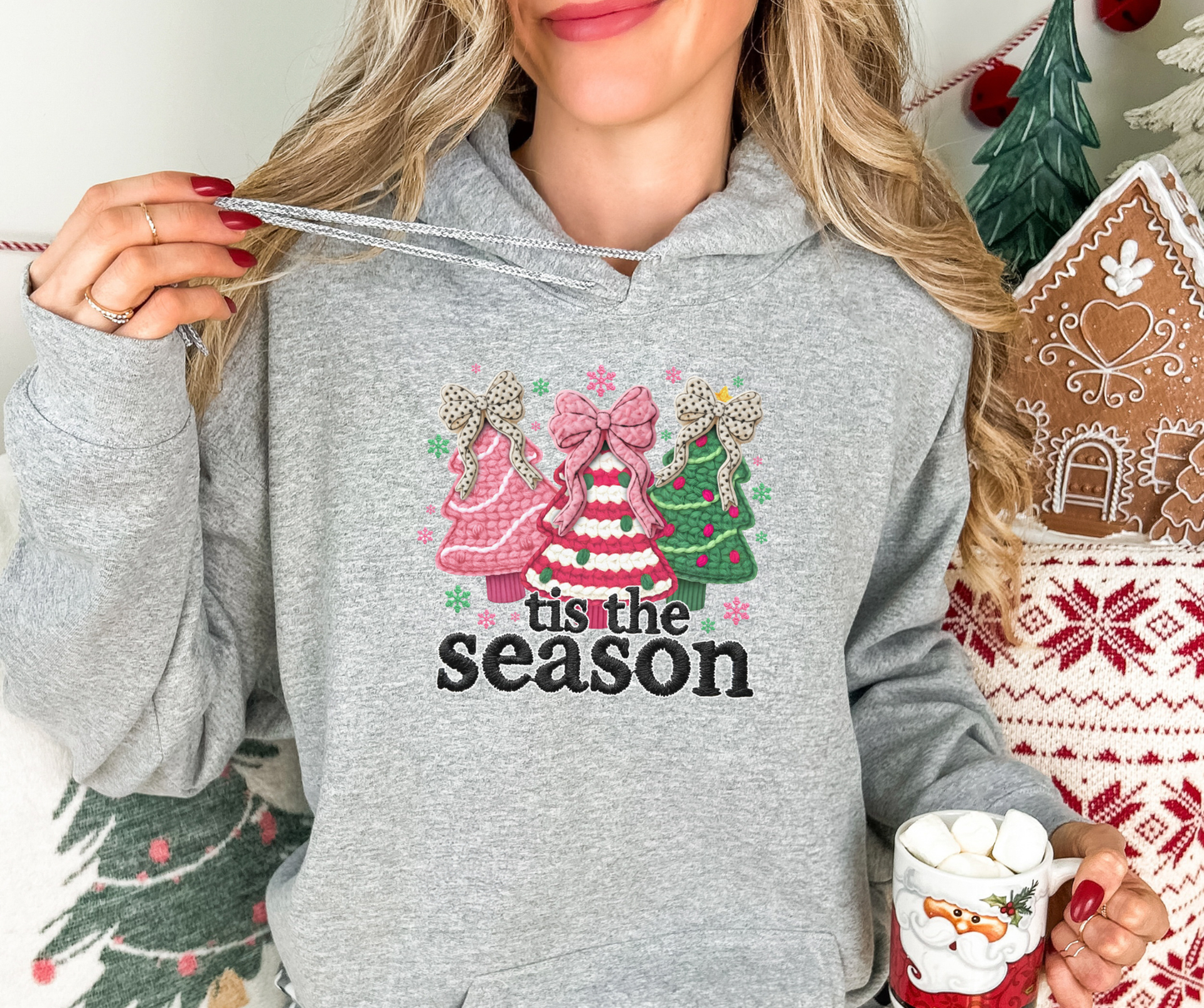 Tis The Season Knitted Effect