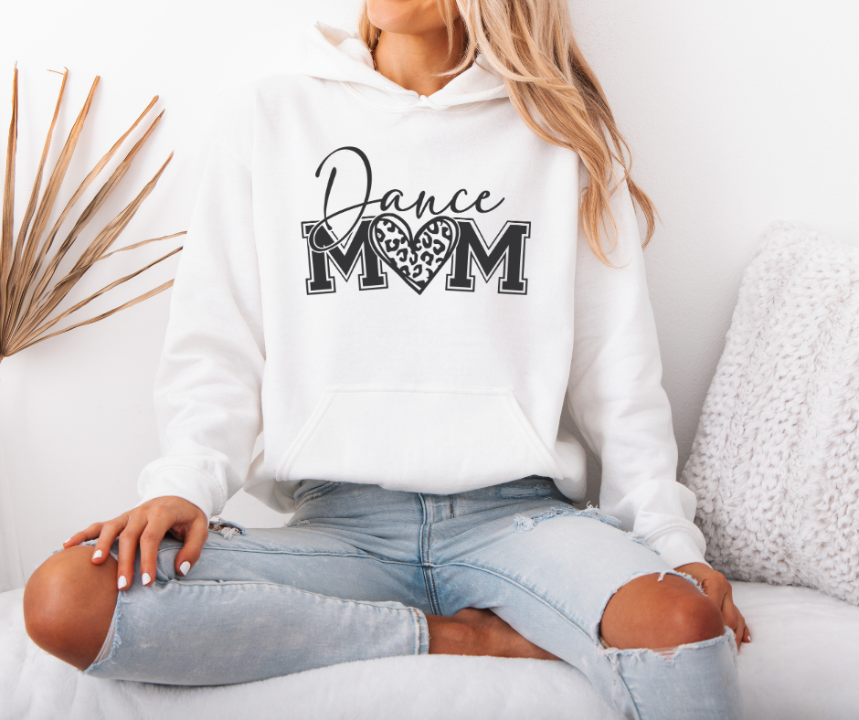 Dance Mom Leopard Heart