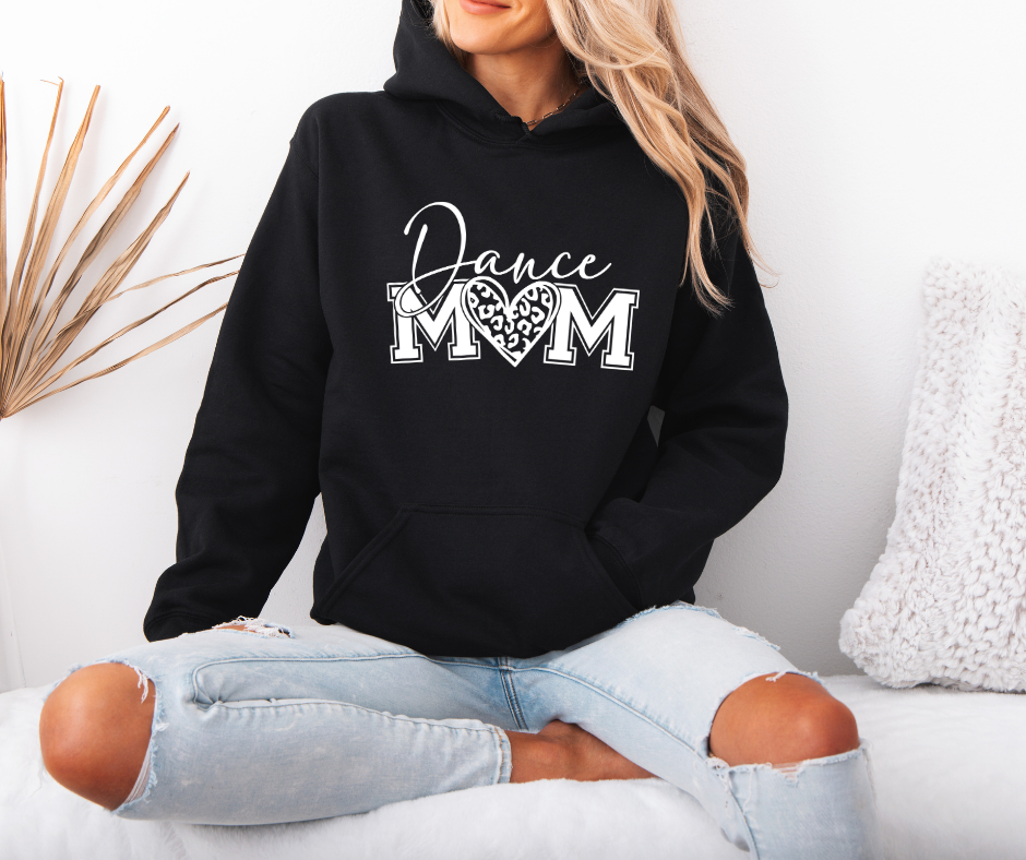 Dance Mom Leopard Heart