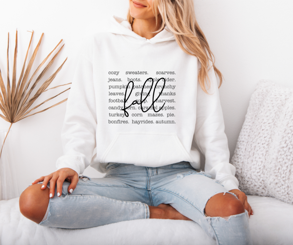 A Fall Description Hoodie