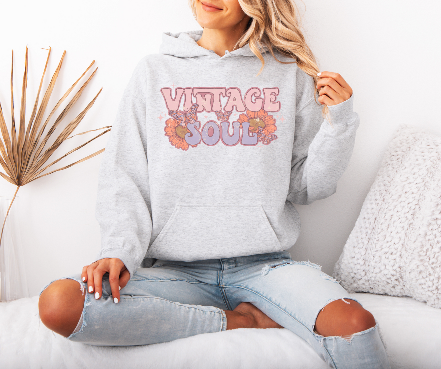 Vintage Soul with Butterflies