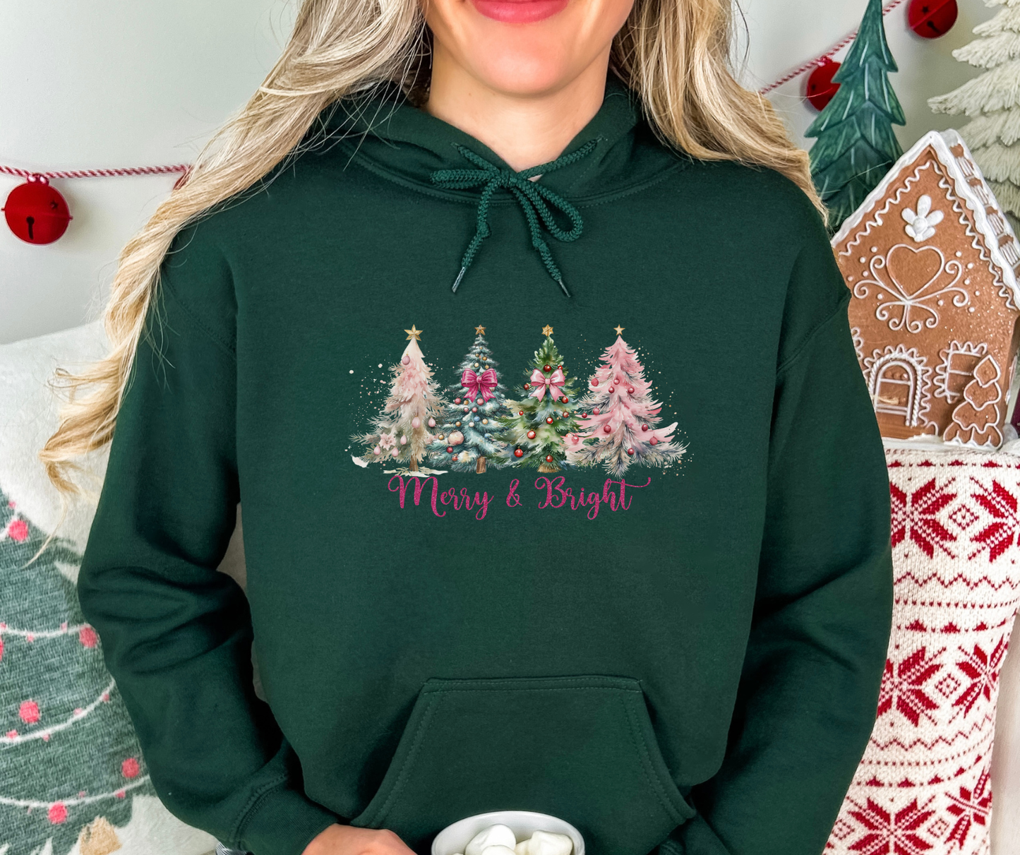 Merry and Bright Festive Trees