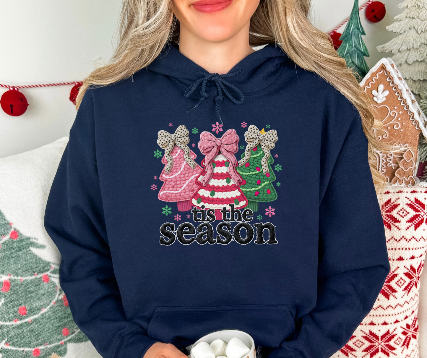 Tis The Season Knitted Effect