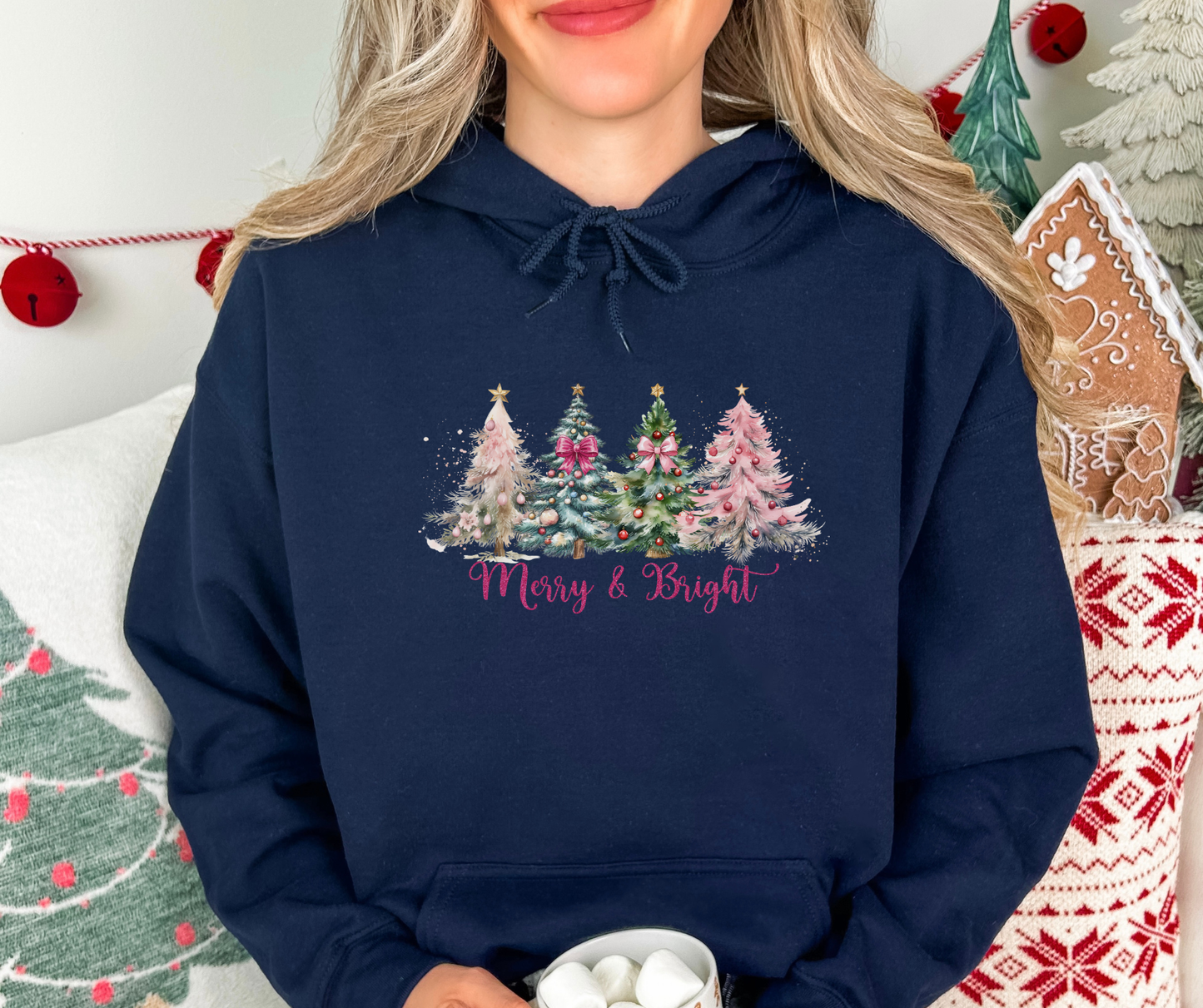 Merry and Bright Festive Trees