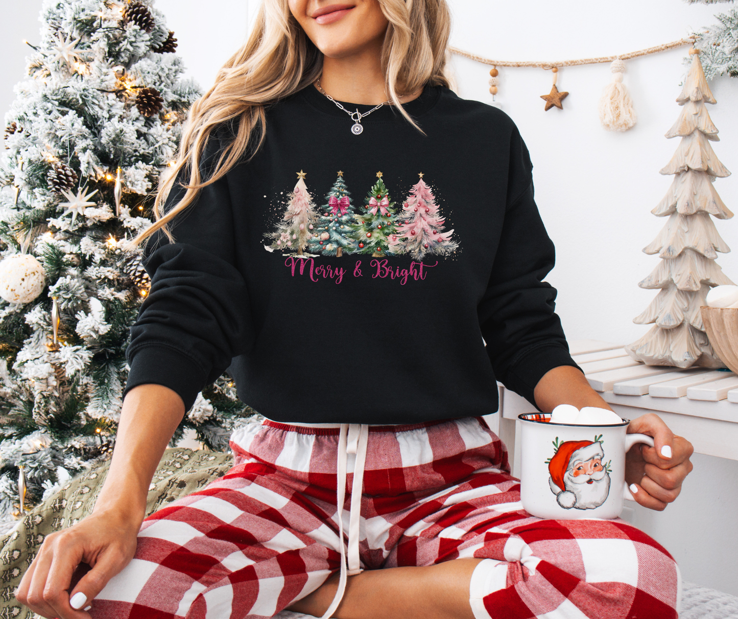 Merry and Bright Festive Trees