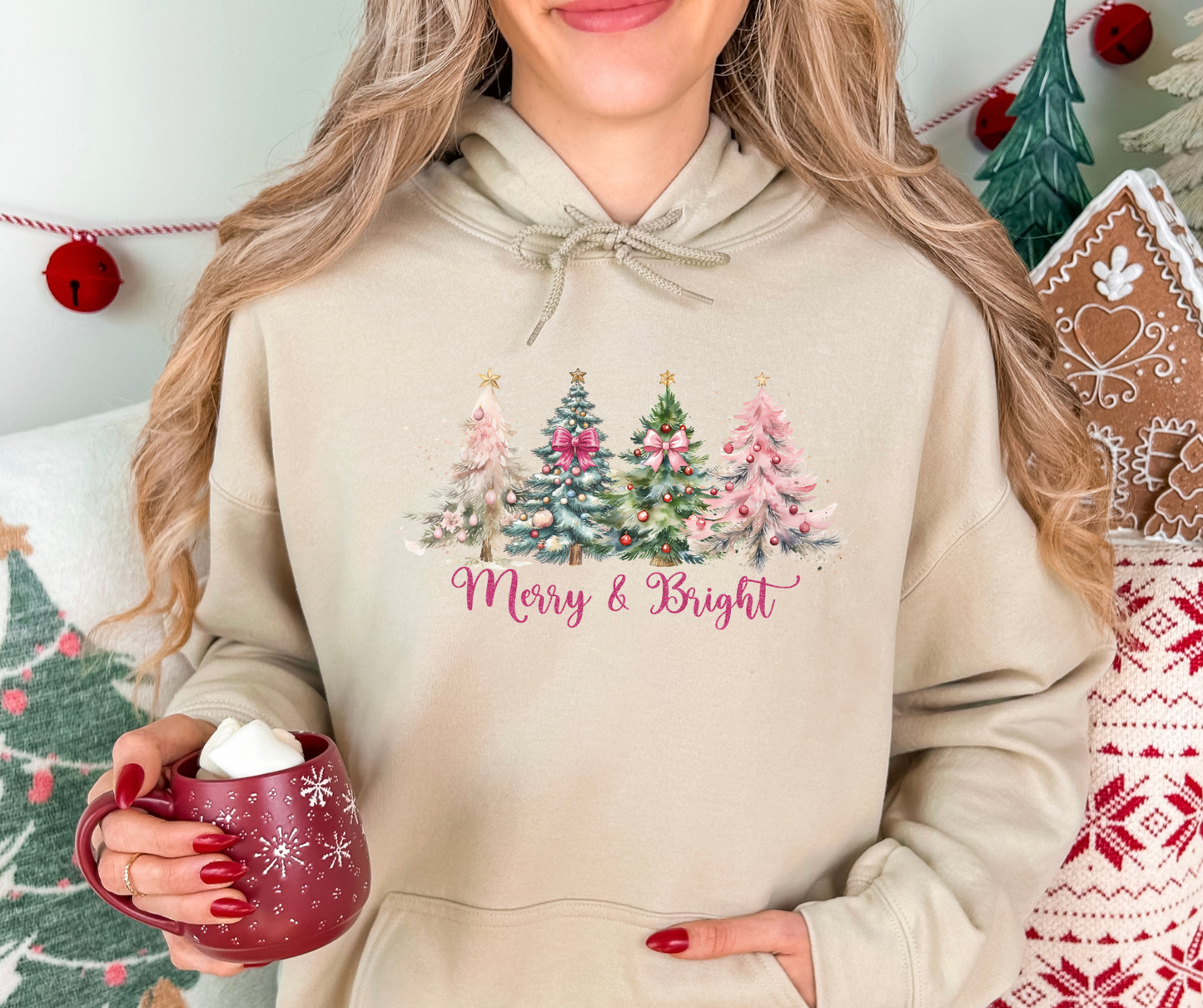 Merry and Bright Festive Trees