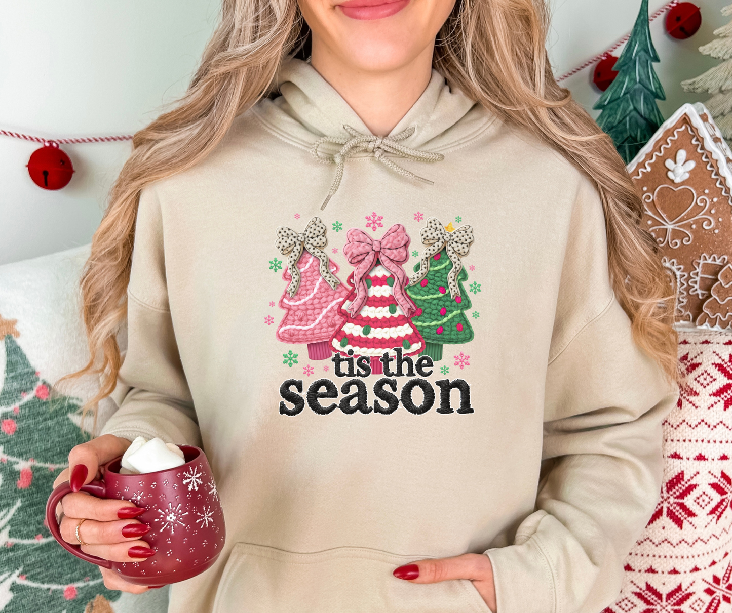 Tis The Season Knitted Effect