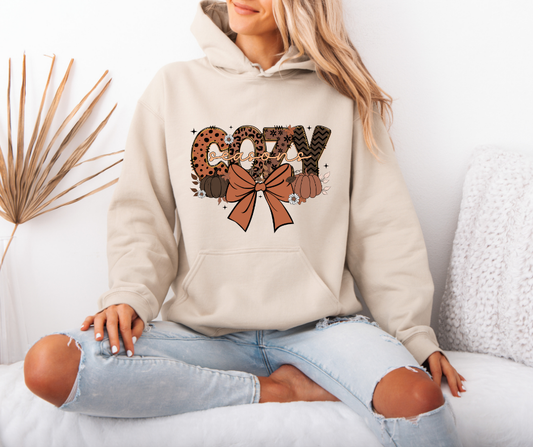 Cozy in Fall Hoodie