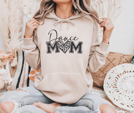 Dance Mom Leopard Heart
