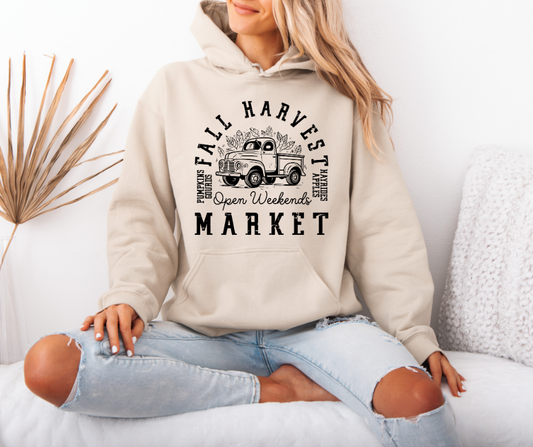 Fall Harvest Market Hoodie