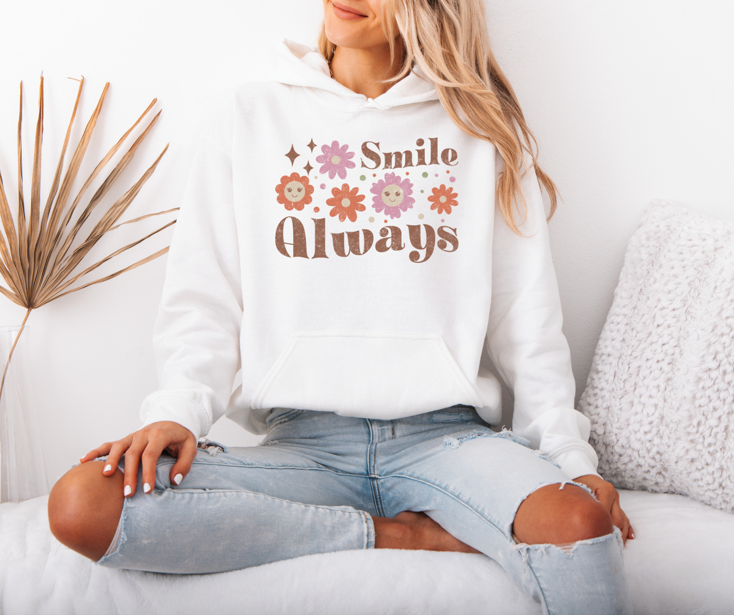 Smile More Always - Distressed